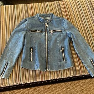 Mighty Company denim jacket sample